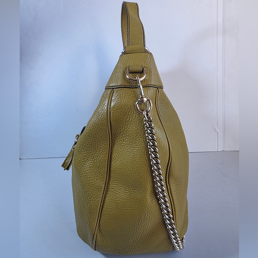 Gucci Emily Leather Bag in Green - Picture 3 of 8